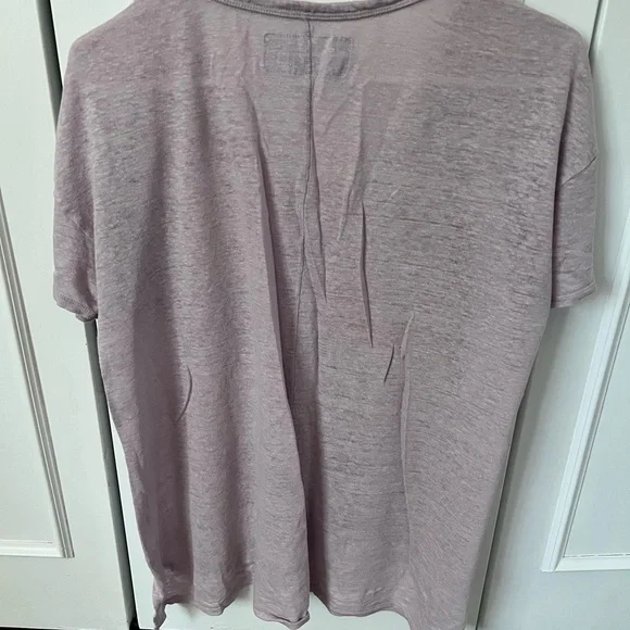 Anthropologie Pure Good Linen T-shirt - Picture 7 of 7